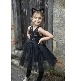 Great Pretenders Black Cat Dress & Headpiece