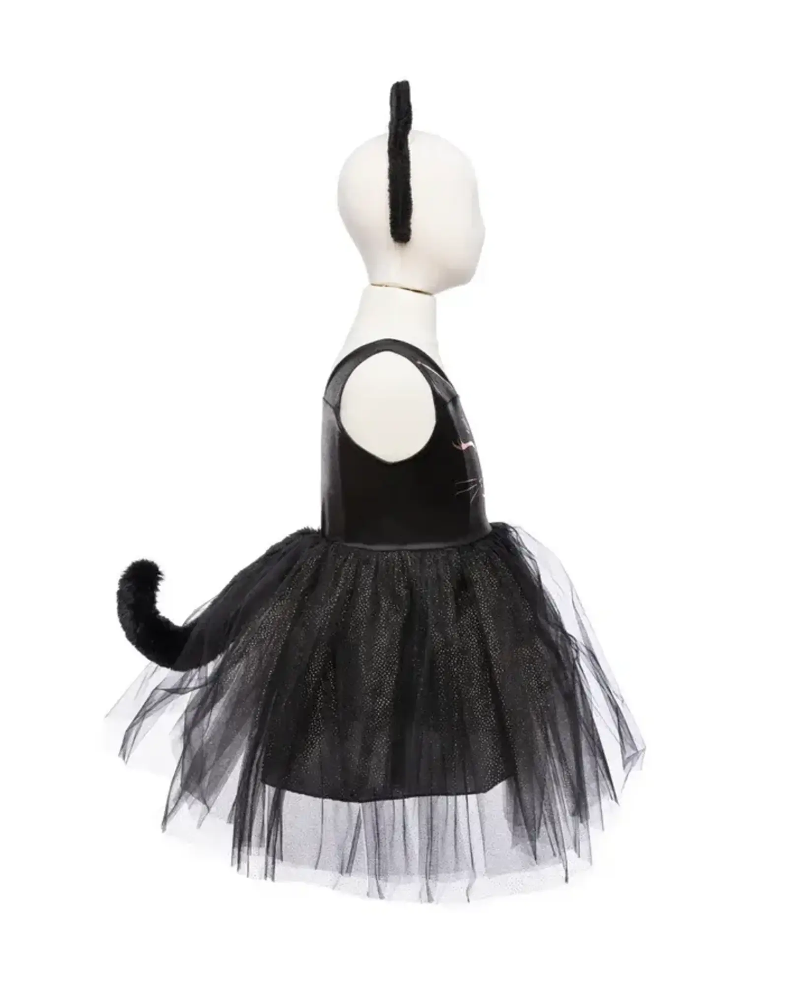 Great Pretenders Black Cat Dress & Headpiece