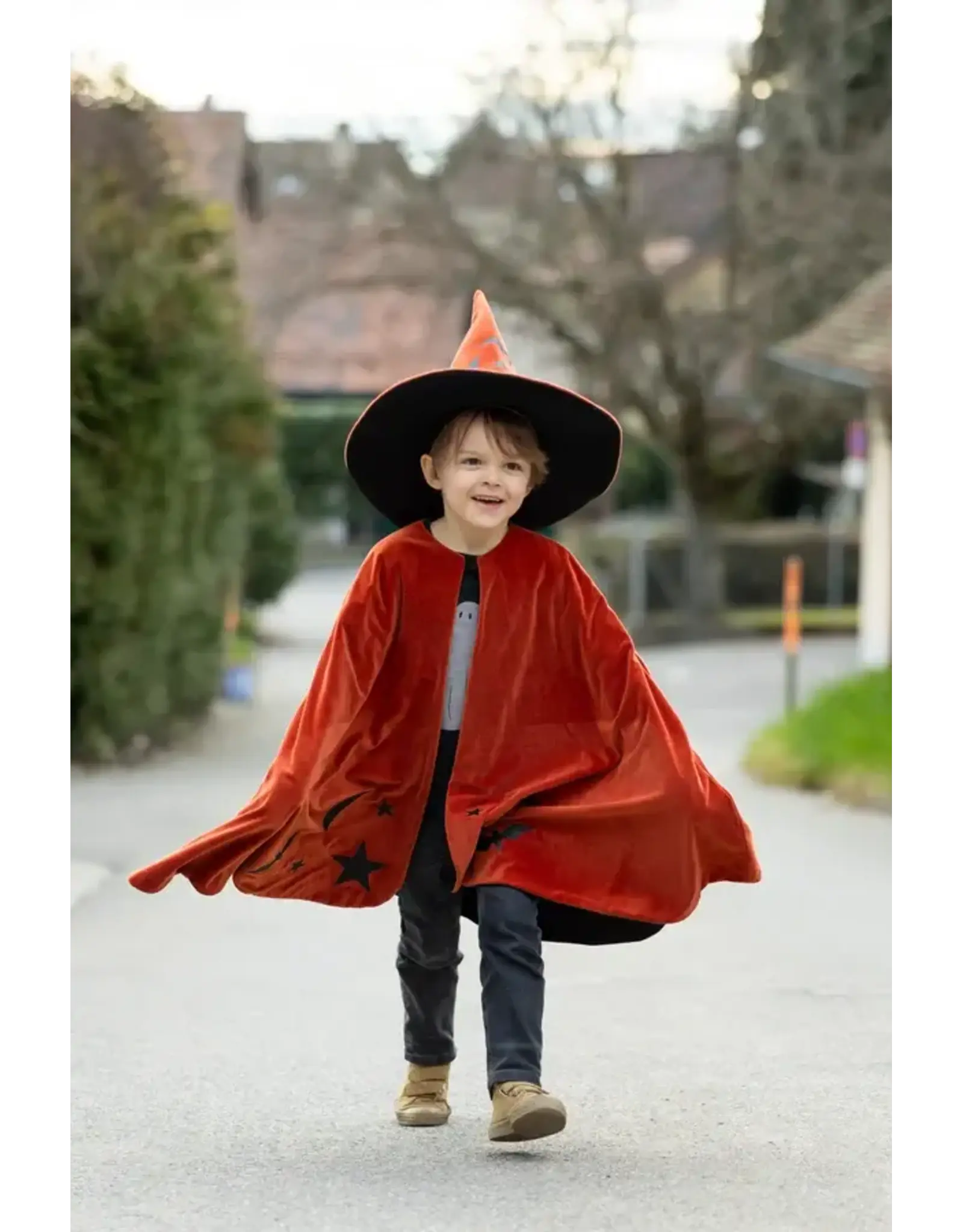 Great Pretenders Autumn Embers Wizard Cape and Hat 4/6
