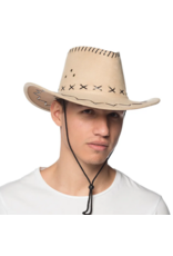 HM Smallwares Suede Cowboy Hat - Beige