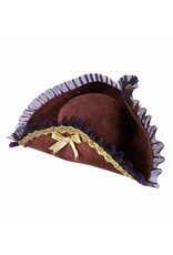 KBW Pirate Hat with Gold Trim