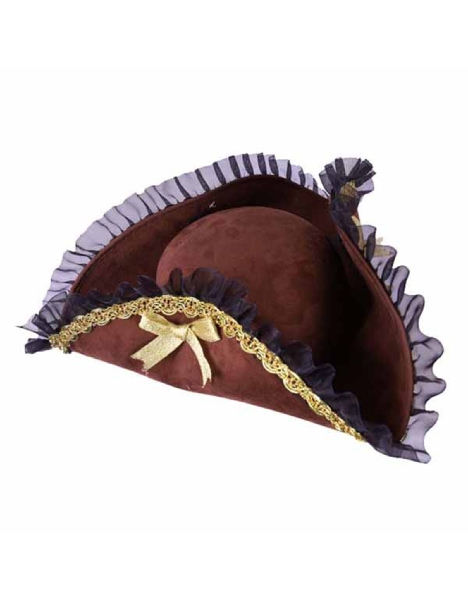 KBW Pirate Hat with Gold Trim