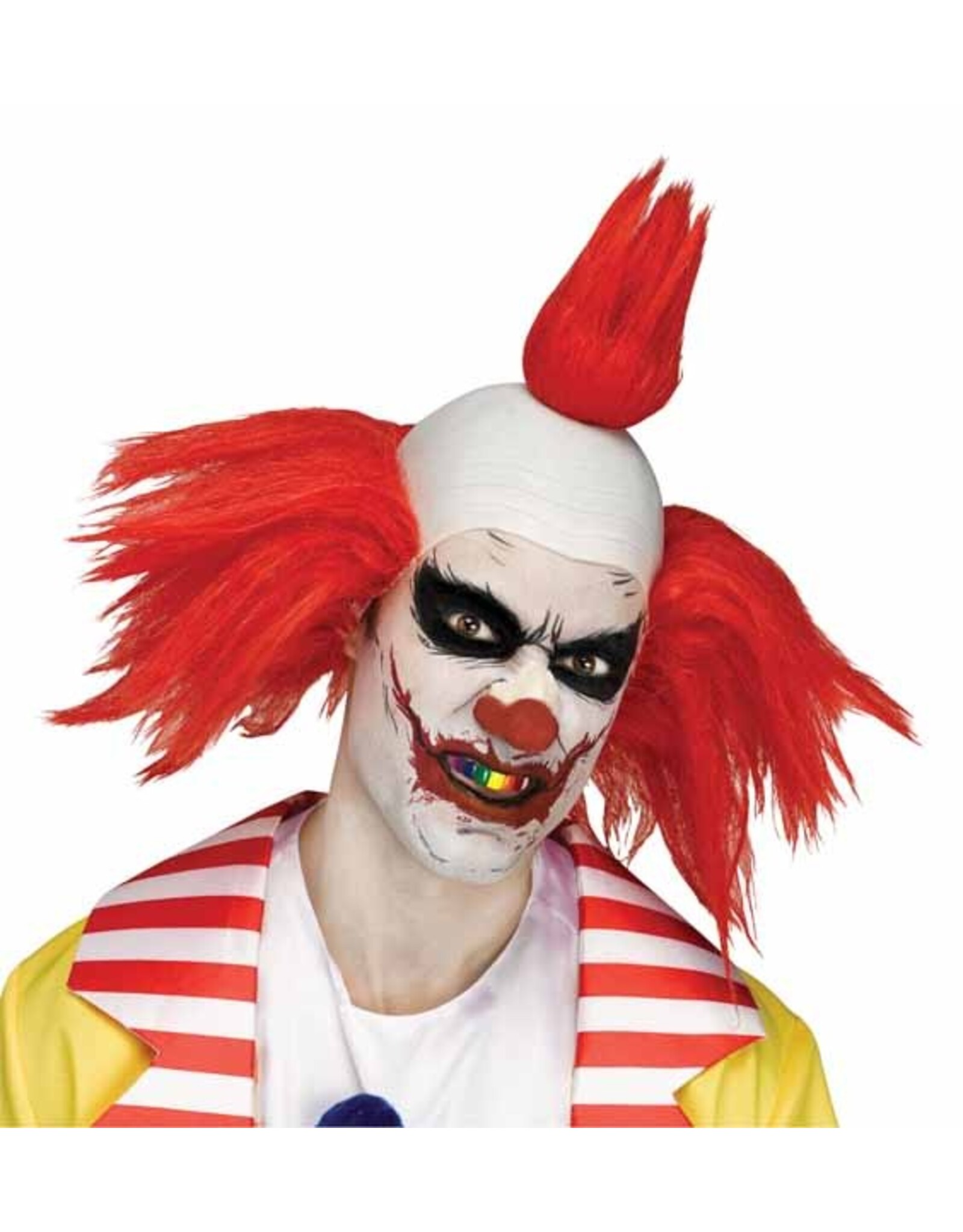 Fun World Creepy Clown Rainbow Veneers