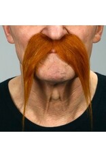 European Moustaches Moustache 17cm X 17cm - Strawberry Red