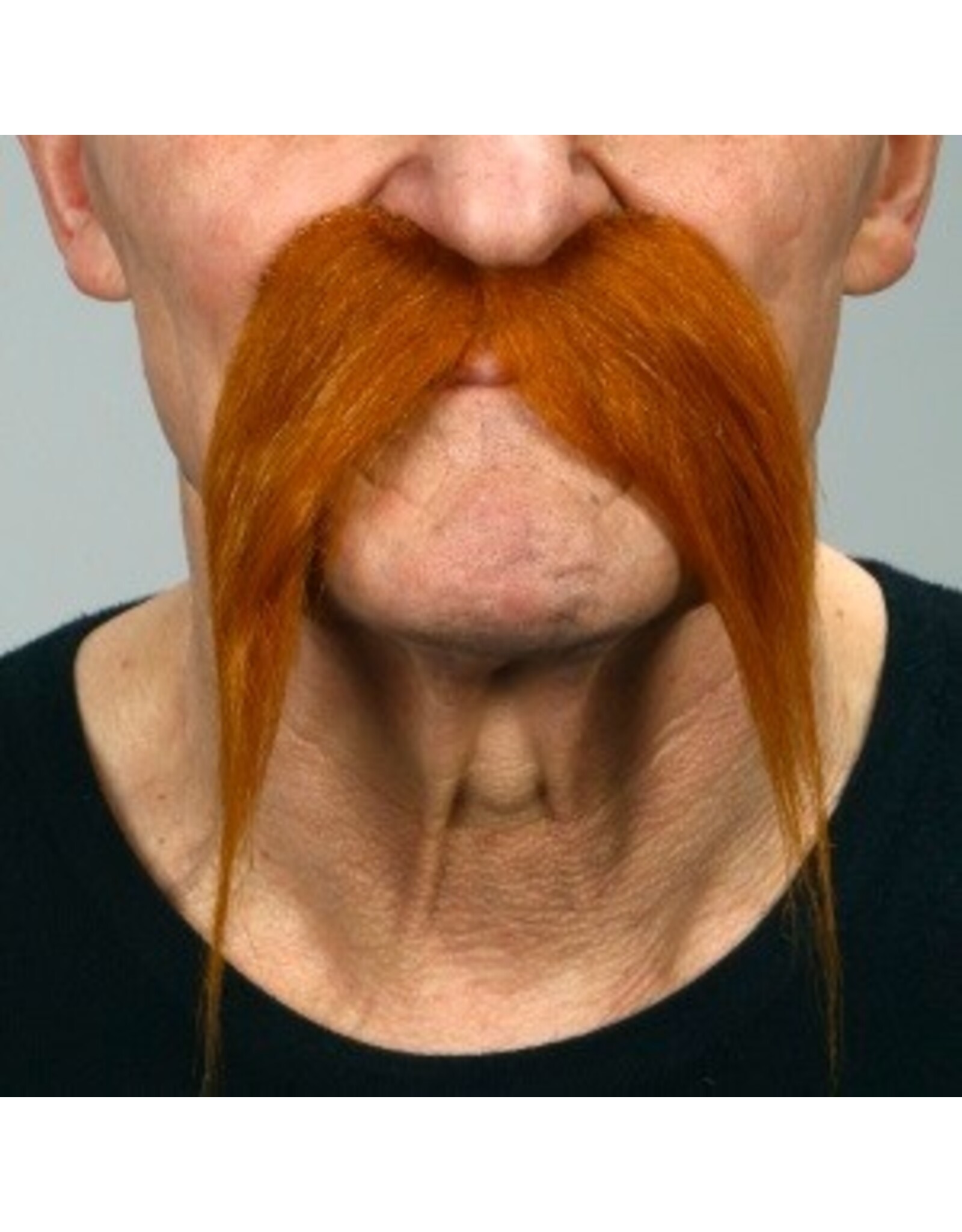 European Moustaches Moustache 17cm X 17cm - Strawberry Red