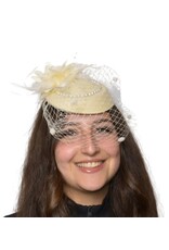 HM Smallwares Creamy Pearl Fascinator