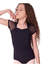 Capezio Children's Corset Short Sleeve Leotard  - Medium