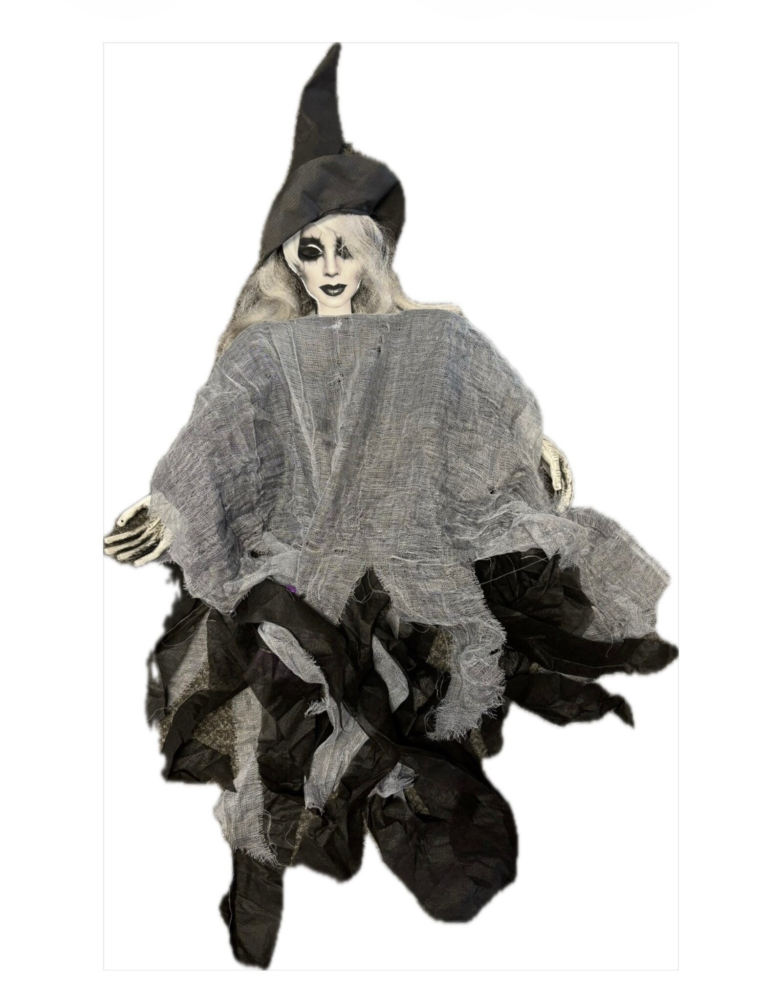 Fun World 36" Hanging Light-Up Witch