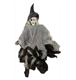 Fun World 36" Hanging Light-Up Witch