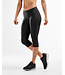 2XU 3/4 Length Compression Tights - Black/Nero