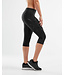 2XU 3/4 Length Compression Tights - Black/Nero