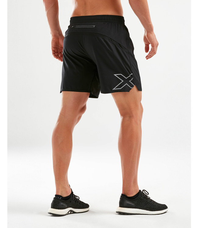 2XU XVENT 7 Free Short Mens - BLK/BLK