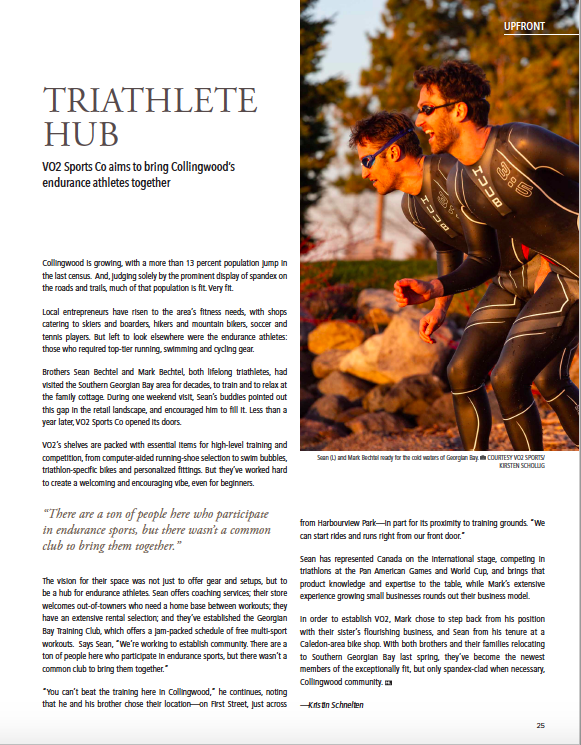 Triathlete Hub | Mountain Life Article