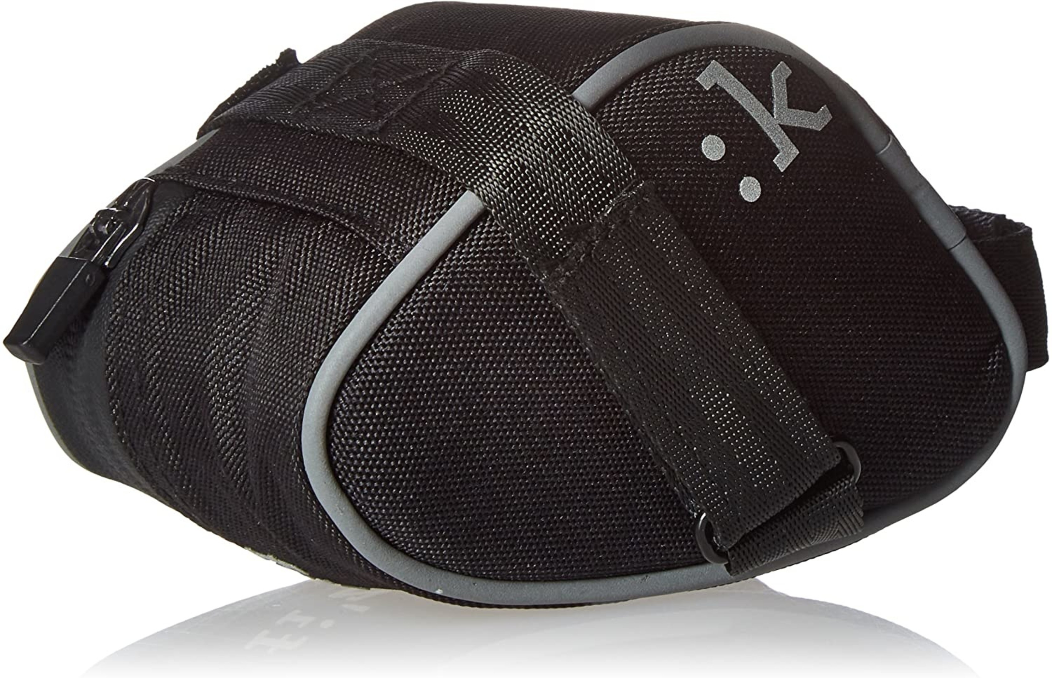 Medium Saddle Bag with Velcro Straps Anthracite VO2 Sports Co