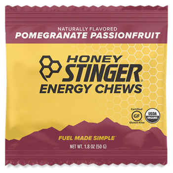 Honey Stinger Honey Stinger Organic Energy Chews Pomegranate, Box of 12 single