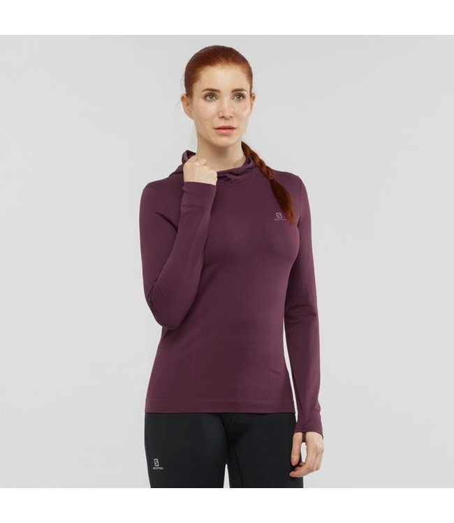 Salomon Comet Seamless Hoodie -Women's