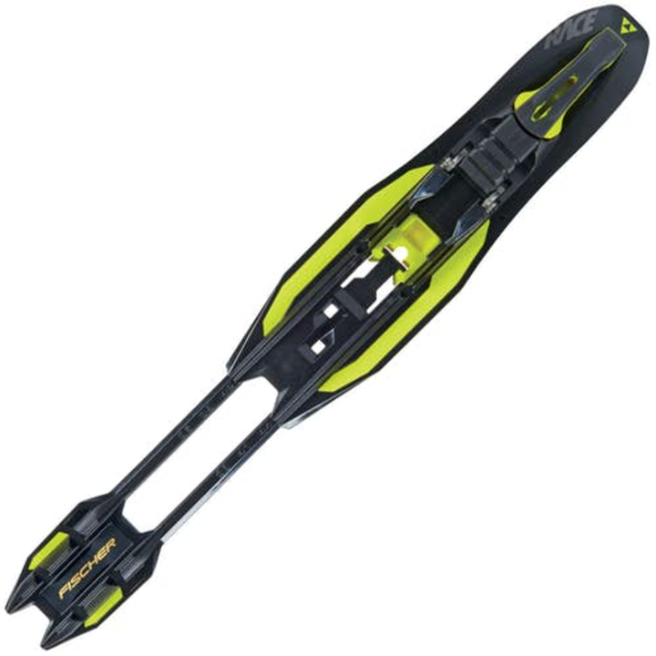FISCHER Drinkbelt Professional - Ceinture Porte-Gourde 1L Isotherme + Compartiment Accessoires, Noir/Jaune, Running & Randonnée