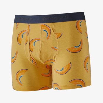 Patagonia M's Essential Boxer Briefs - 3 in. Melons: Surfboard Yellow L