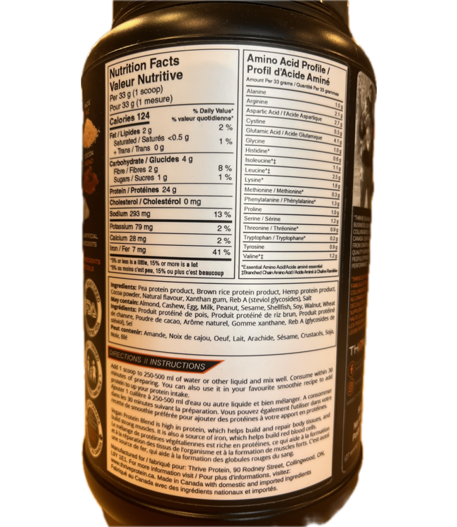 Thrive Plant Based Protein