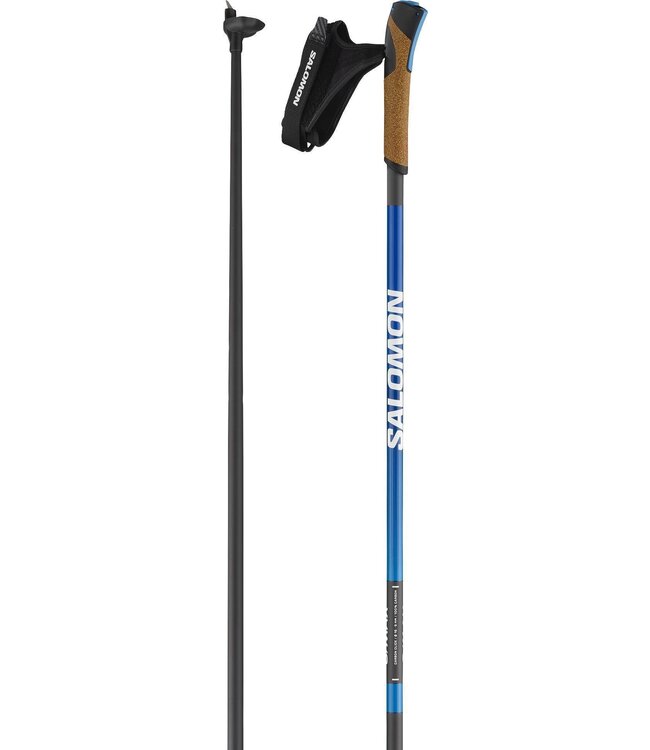 Salomon POLES S/MAX CARBON CLICK Race Blue