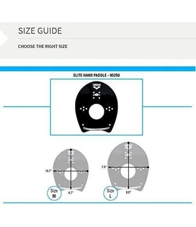 Arena Elite Hand Paddle