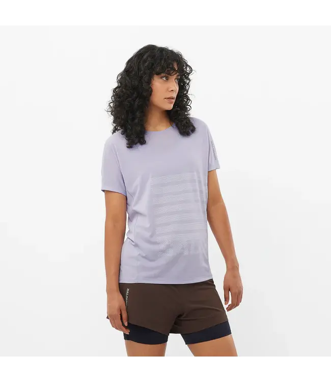 Salomon SENSE AERO SS TEE GFX WMN