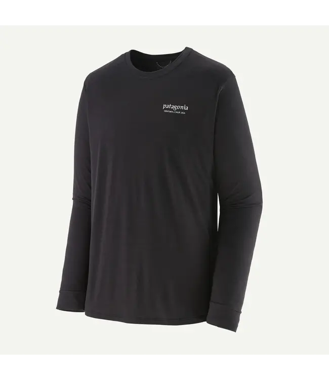 Patagonia M's L/S Cap Cool Merino Blend Graphic Shirt