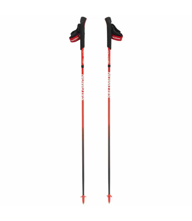 Salomon POLES S/LAB ULTRA CARBON Fiery  Red/BLACK