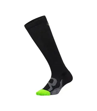 2XU Recovery FIR Compression Socks Black / Grey