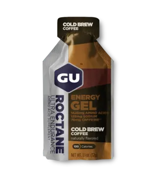 GU GU Energy Gels Roctane Cold Brew single
