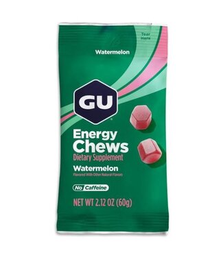 GU Energy Chews Watermelon single