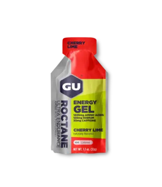 GU GU Energy Gels Roctane Cherry Lime single