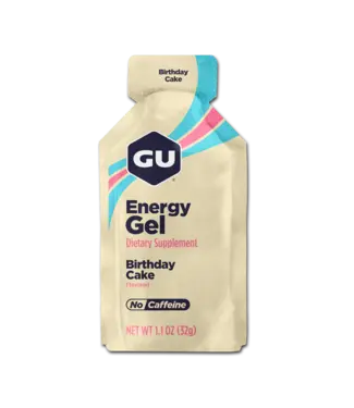 GU GU Energy Gels  Birthday Cake single