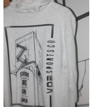 cotton sweater grey Large