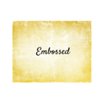 Embossed