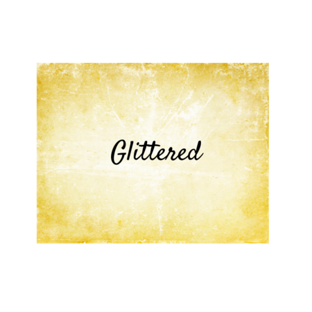 Glittered
