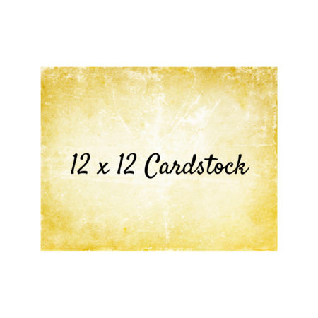 Cardstock 12x12