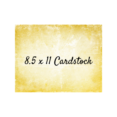 Cardstock 8.5x11