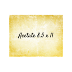 Acetate 8.5x11