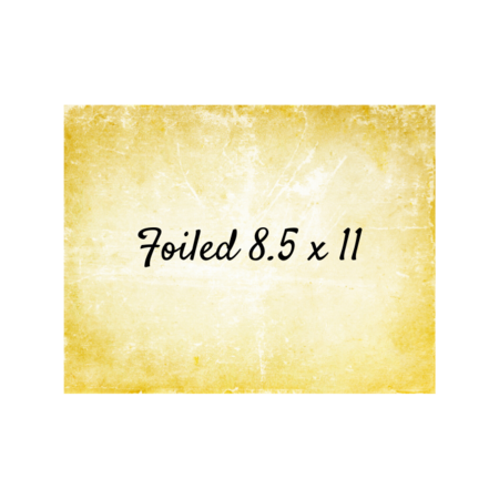 Foiled 8.5x11