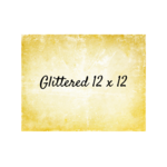 Glittered 12x12