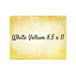 White 8.5x11