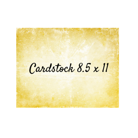 Cardstock 8.5x11