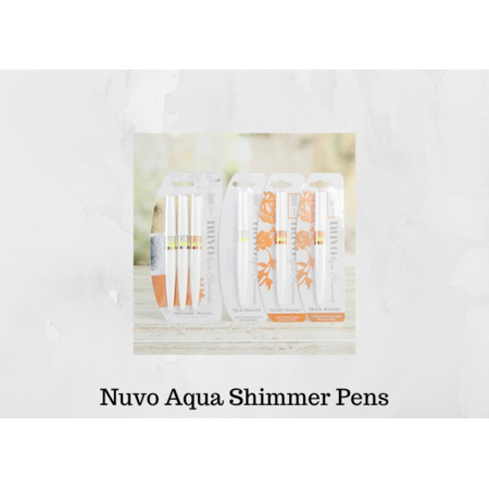 Nuvo Aqua Shimmer Pens