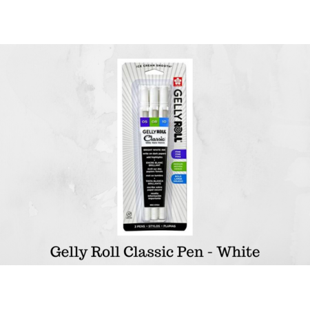 Gellyroll Classic Pen - White