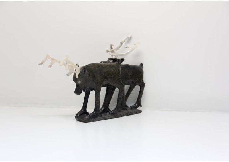 22930 Two caribou by Pavinak Petaulassie