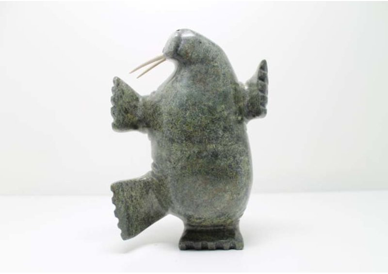 85 Dancing walrus by Pitseolak Kilabuk