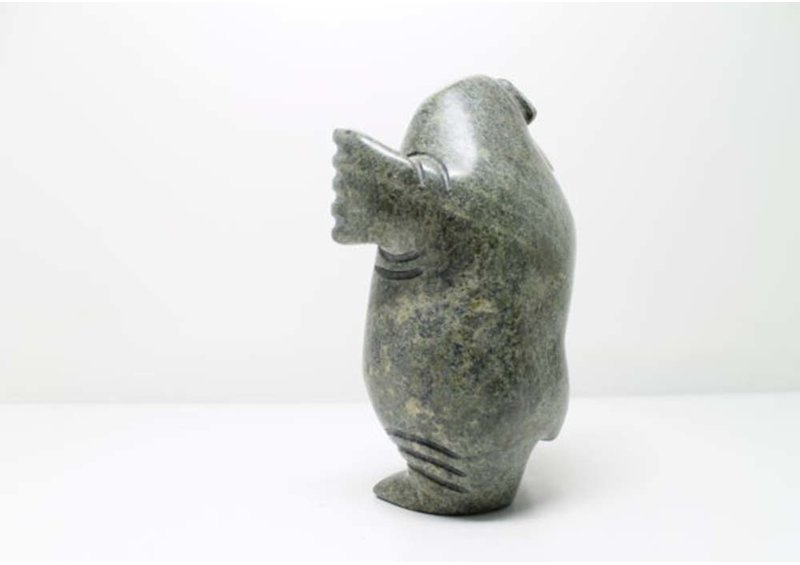 85 Dancing walrus by Pitseolak Kilabuk