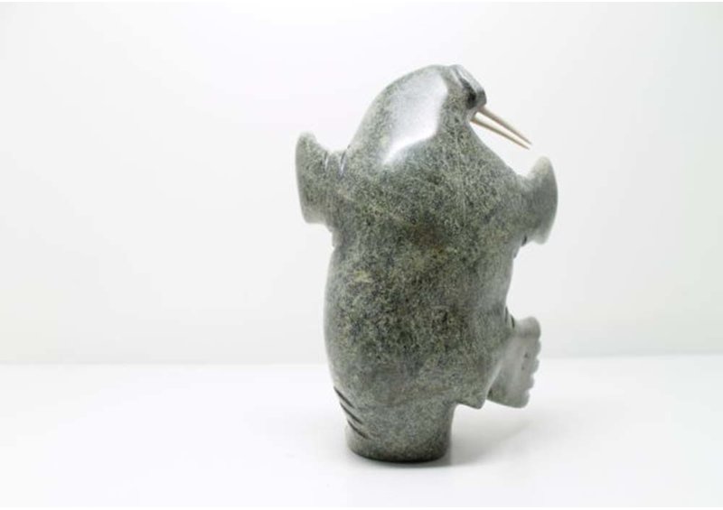 85 Dancing walrus by Pitseolak Kilabuk