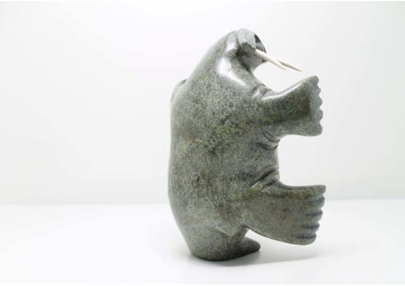 85 Dancing walrus by Pitseolak Kilabuk
